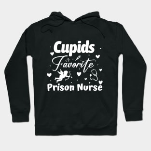 Cupid’s Favorite Poison Nurse | Valentine's Day Nurse Gift | Funny Nurse Humor | Toxic Love & Caregiver Design Hoodie